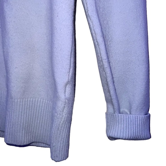 FRENCH CONNECTION | BLUE LONG SLEEVE CREW NECK SWEATER {Flawed} - Picture 6 of 10